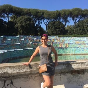 lululemon athletica Gray Mini Dress